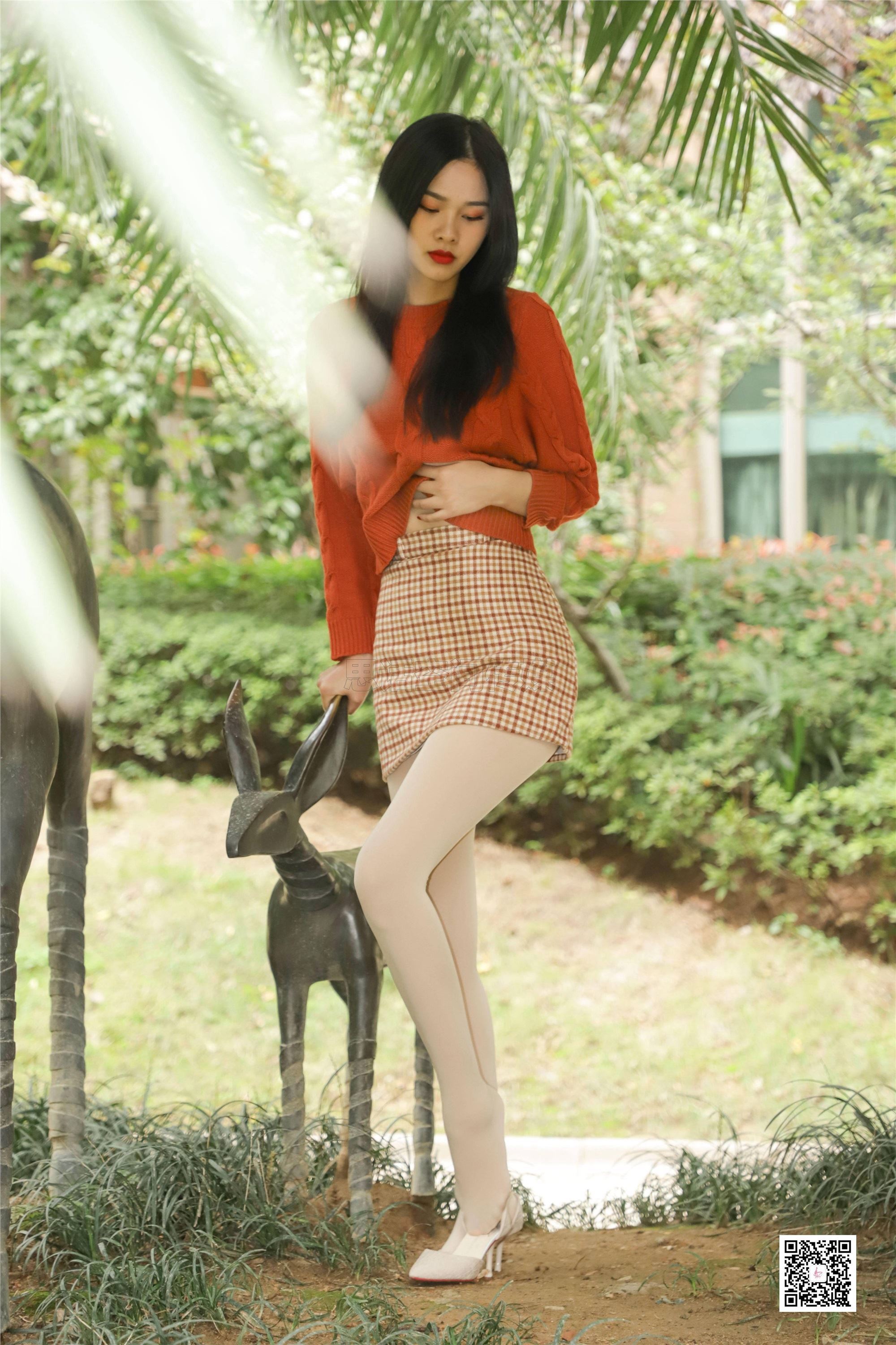 SiHua思话 SJ065 橙子 冬日公园那一缕阳光